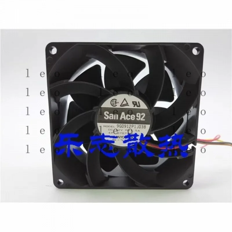 

CC for Sanyo San Ace 92 9G0912P1J038 9038 DC12V 1.5A 9CM 4-Wire Server Cooling Fan