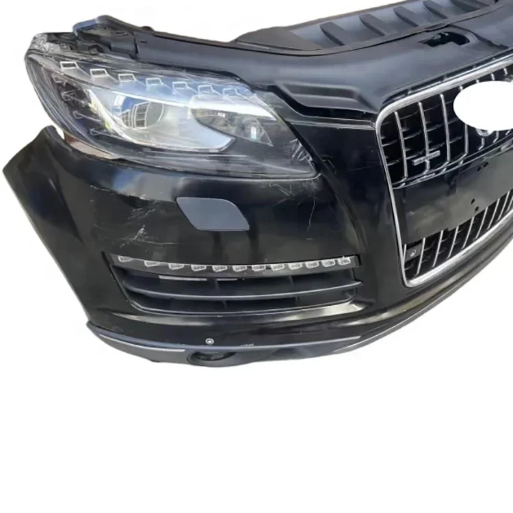 

Specialist Manufacturers Original Q7 Car Bumpers For Audi Q7 Front Bumper Grille R Lamp Hood Grille Body Kits 2012-2016
