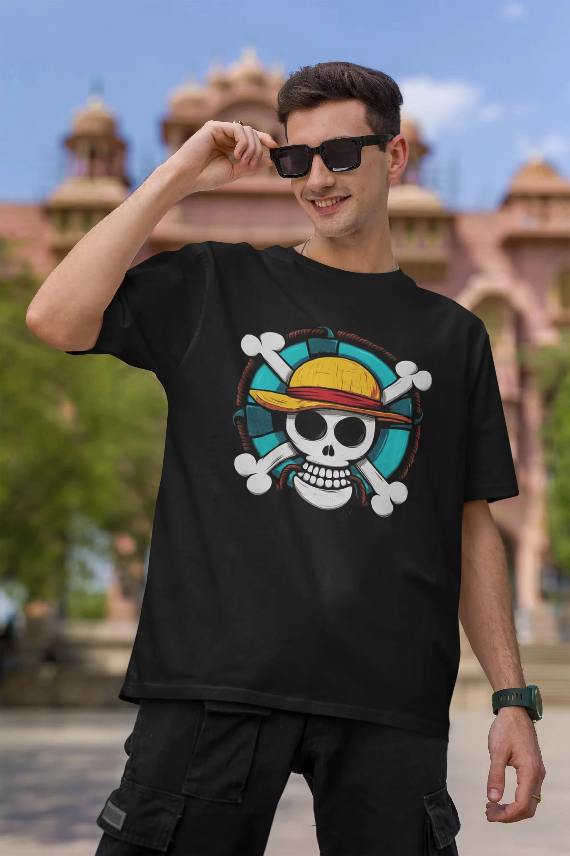 

2025 New Summer ONE PIECE Luffy Printed Cotton T-Shirt Adult Children's Short Sleeve Comfortable Casual Breathable Y2K T-Shirt