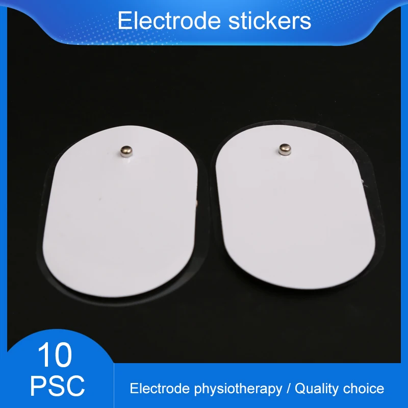 

10pcs Self Adhesive Gel Snap Electrodes Pad For Tens Acupuncture Therapy Slimming Machine Electric Body Physiotherapy Device