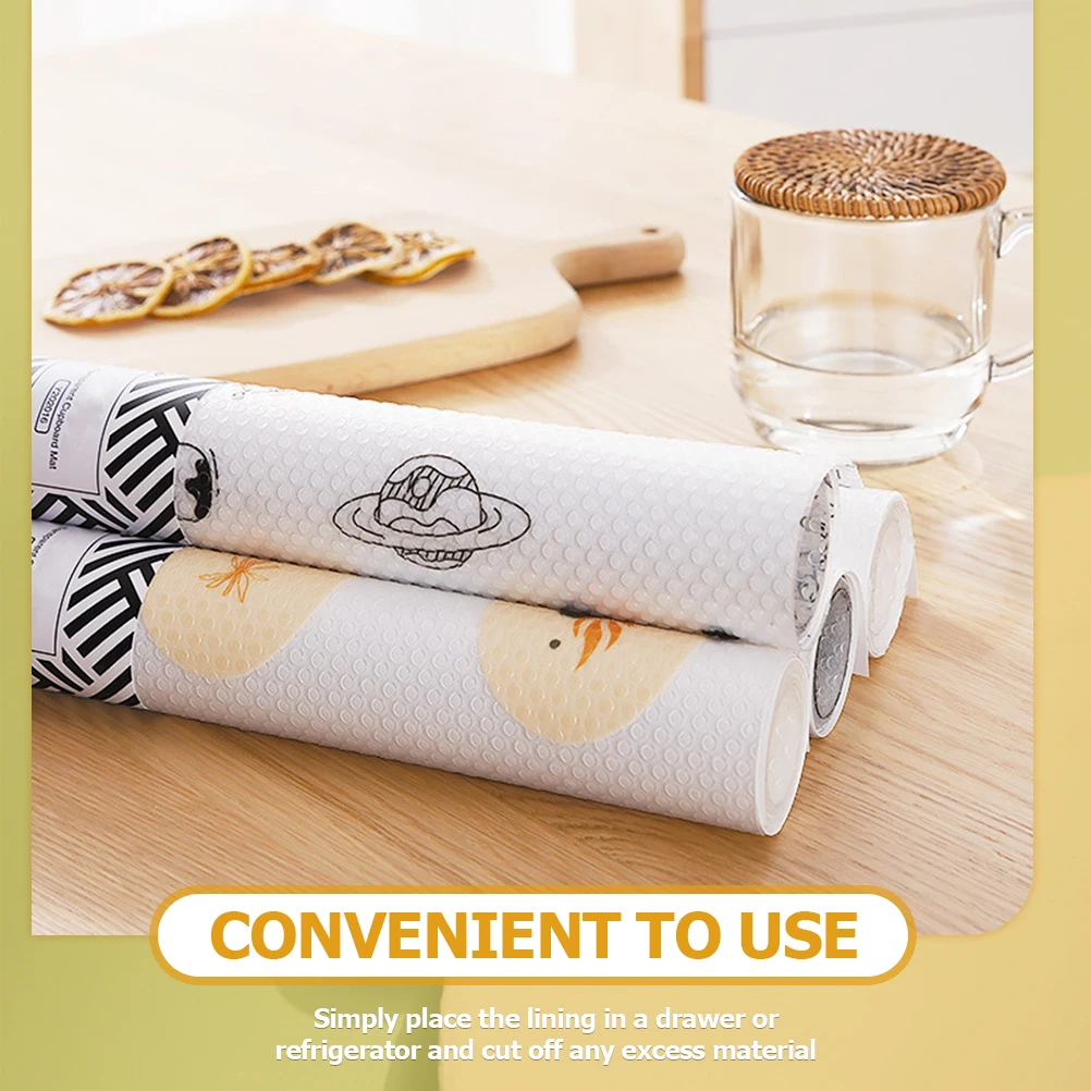 

1 Roll Non Fridge Wardrobe Drawer Liner Shelf Liners For Kitchen Cabinets Adhesive Eva Shelf Liner For Cupboard
