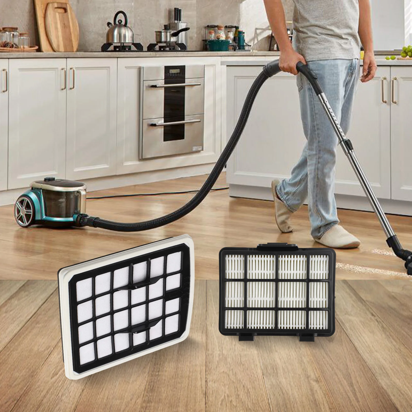 Sustainable Cleaning with Replacement Filters Compatible with the For Eureka for nf for apollo Bagless Canister Vacuums