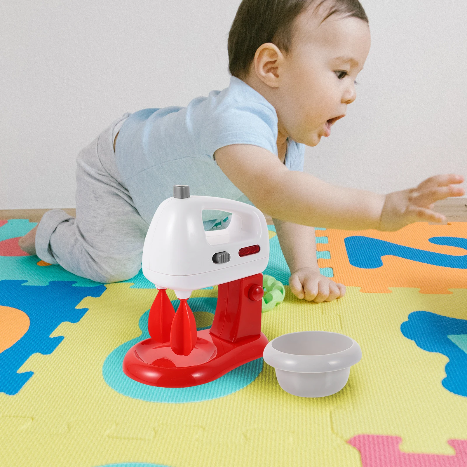 

1pc Mini Blender Toy for Kids Simulation Kitchen Pretend Play Children's Educational Creative Decorative Machine Toddler Cooking