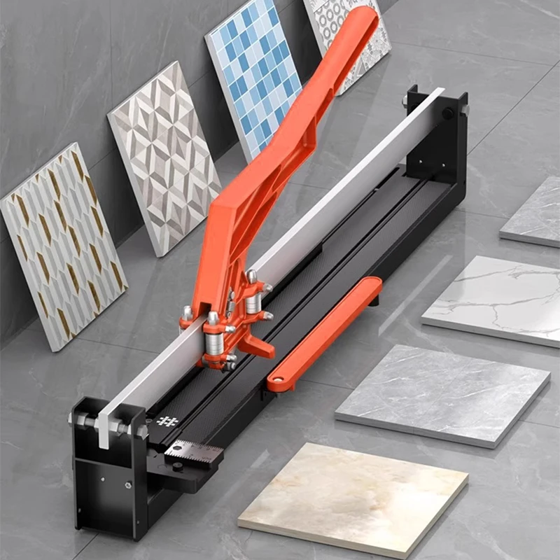 Cuchillo de empuje para azulejos, máquina cortadora de azulejos de alta precisión, corte Manual de azulejos, nuevo cortador especial de azulejos de suelo de 800MM/1000MM/1200MM
