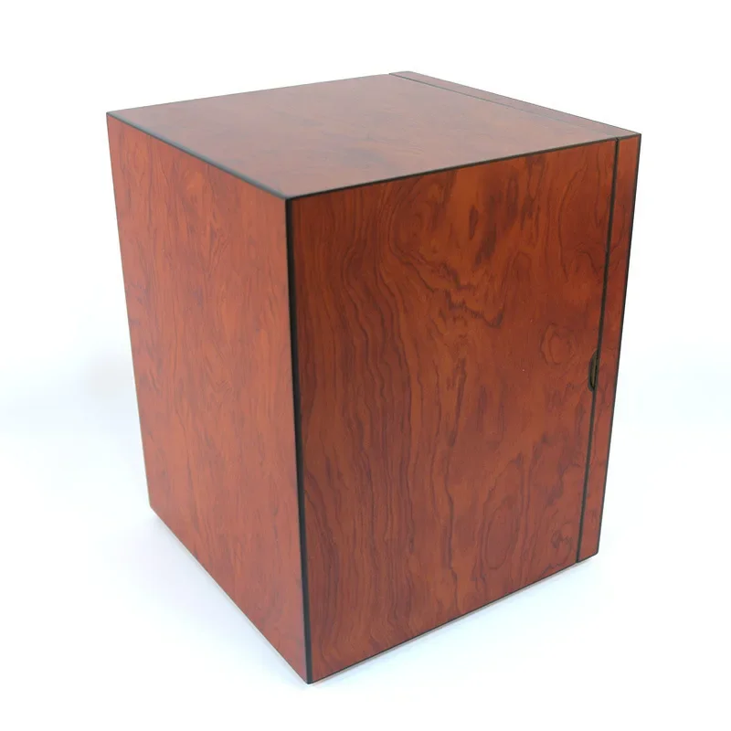 Three-layer large cigar cabinet, cedar wood cigar moisturizer, household cigar storage box, with humidification strip