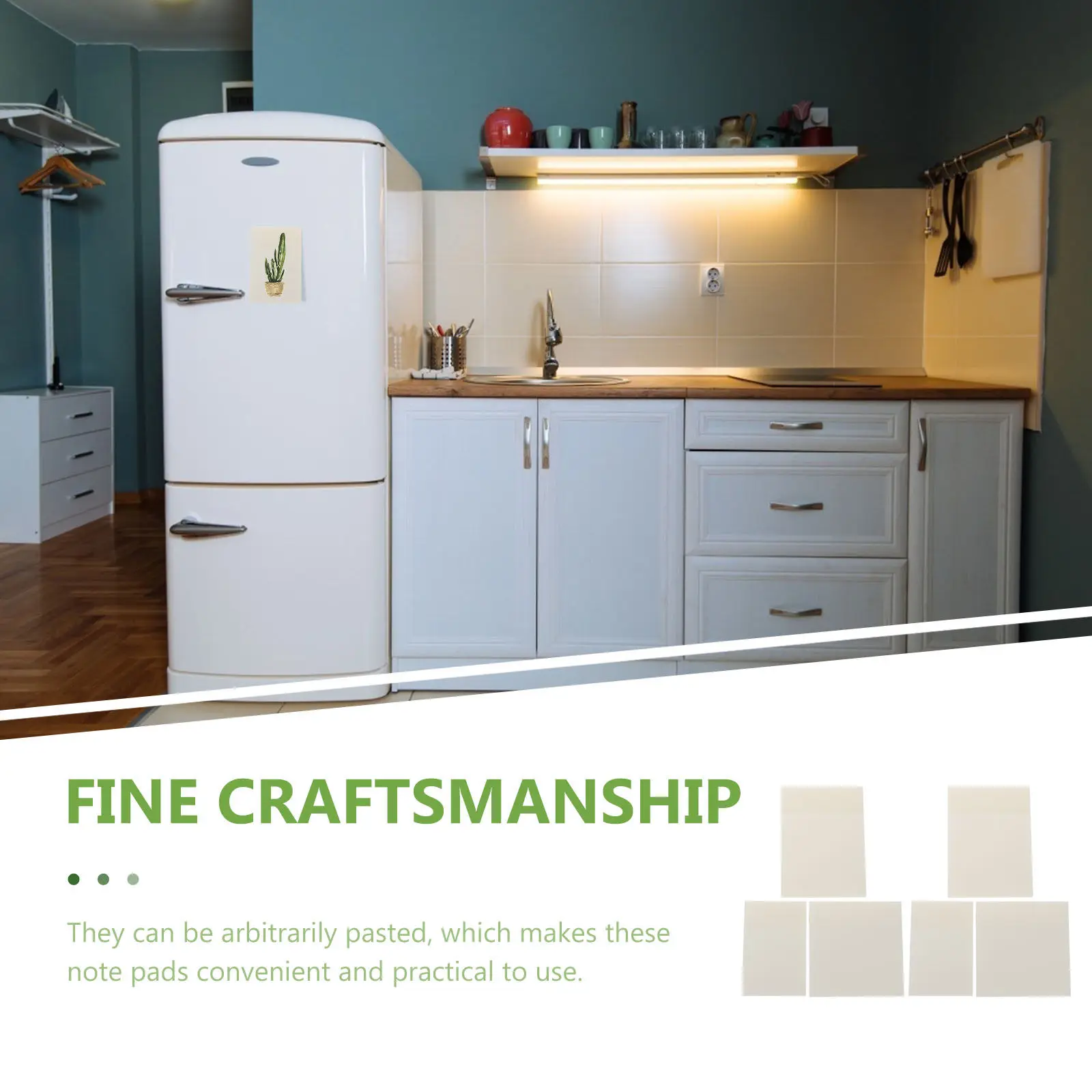 

6 шт. прозрачных самоклеящихся блокнотов для заметок для офиса, школы, дома, прозрачная бумага для письма, водонепроницаемые съемные блокноты для заметок