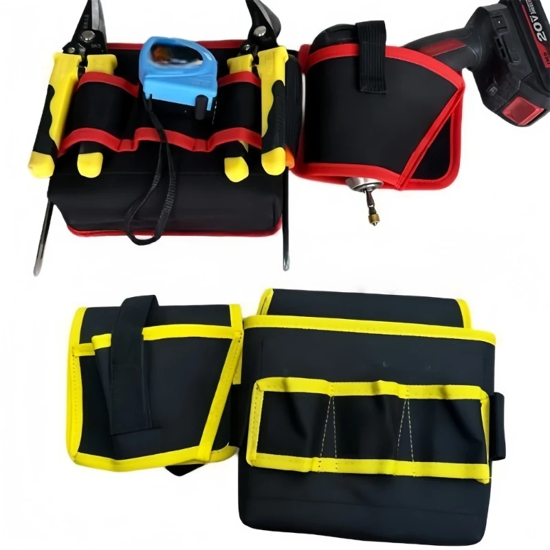 Heavy Duty Rotating Tool Organizers Waist Pack For Outdoor Work Reinforced Fabric Design
