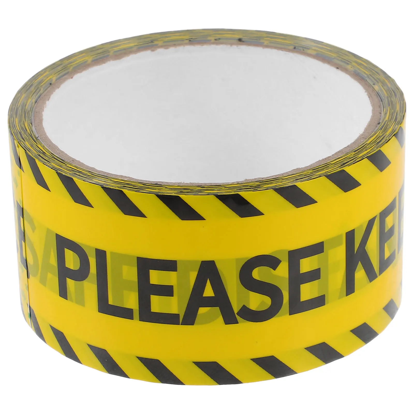 1 لفة 25 متر شريط تحذيري لاصق ملصق تحذير واضح لا إزالة الصمغ وضوح عالية للإدارة