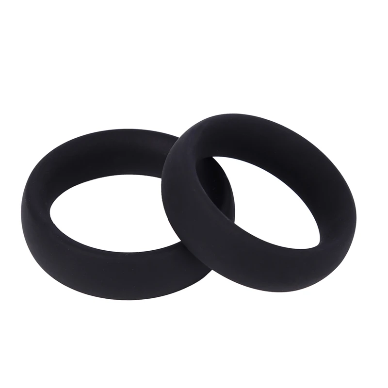 high quality Inner size: 45mm / 50 MM silicone delay ring for cock penis cockring sex time lasting sex toy for man