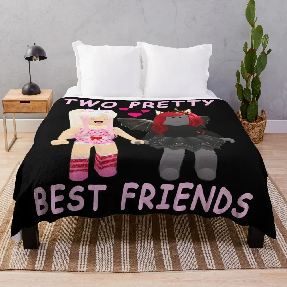 

Two Pretty Best Friends IAMSANNA Throw Blanket Soft Plush Blanket as Housewarming Gift