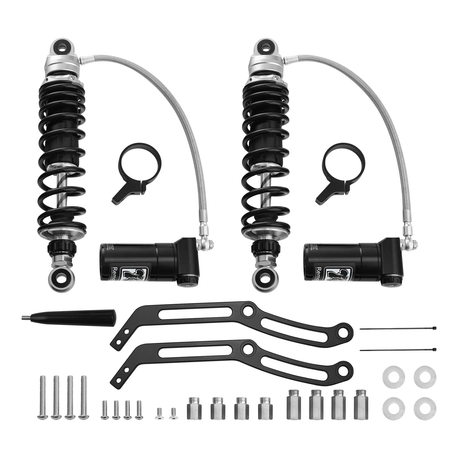 Motorcycle Remote Reservoir Rear Suspensions Shocks For Harley CVO Road Glide Street Glide 2023-2025 Road Glide FLTRX 2024-2025