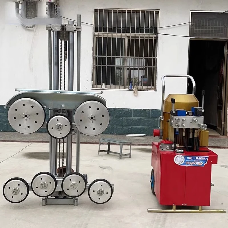 Electric wire saw hydraulic wire saw bridge reinforced concrete cutting equipment mining wire saw diamond cutting machine