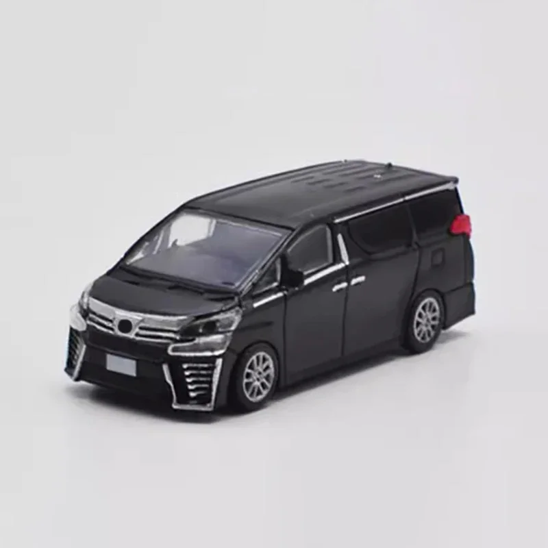 Diecast in scala 1:87 Alphard Nanny Van Modello di auto in lega Prodotto finito Simulazione Collezione di giocattoli Regalo Modello statico Souvenir