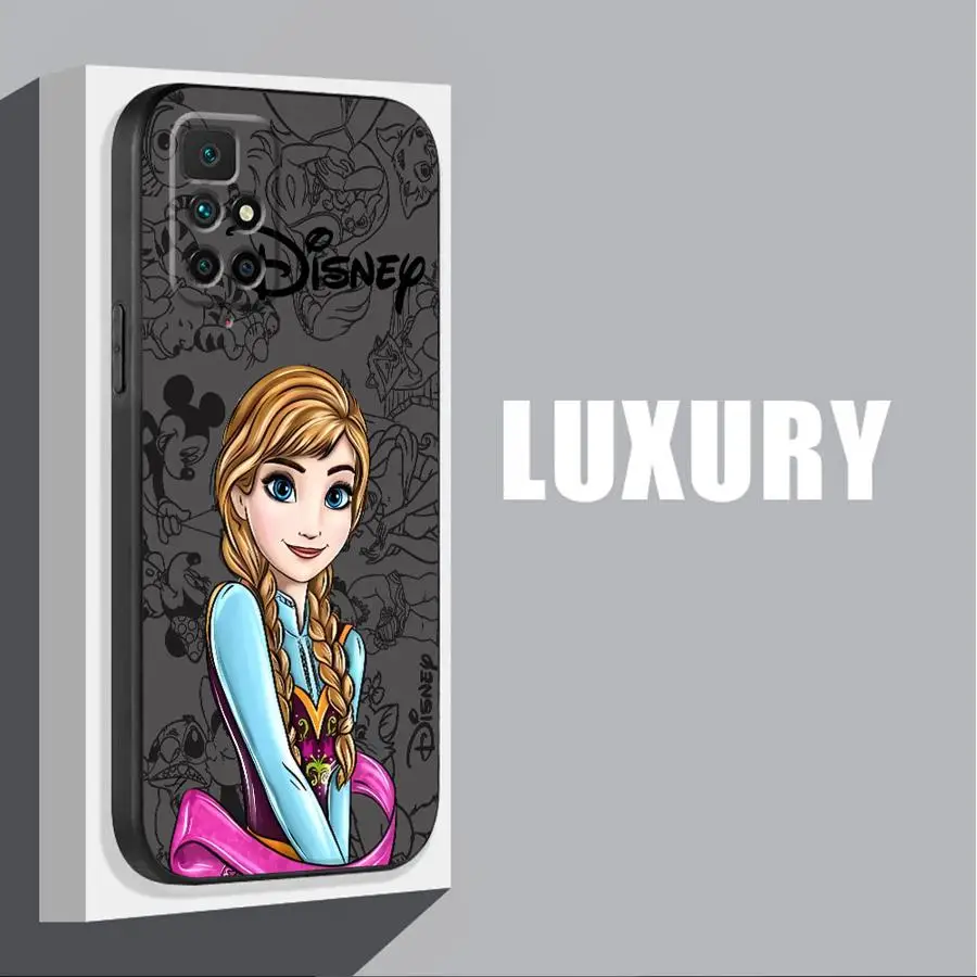 Disney Princess Phone Case for Redmi Note 7 8 Pro 8T 9 Pro 9S 10 4G 5G 10 11S 10 11 12 13Pro 10Lite 12 13ProPlus5G 12 13 4G 5G