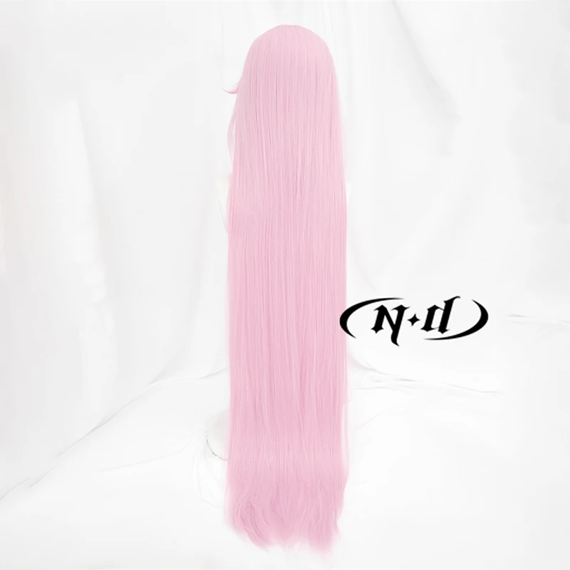 ND Elysia คอสเพลย์วิกผมผลกระทบ Honkai 3rd Archives คอสเพลย์ผมสีชมพูอ่อนวิกผมสําหรับเกม Comic Con Coser สังเคราะห์ทนความร้อน