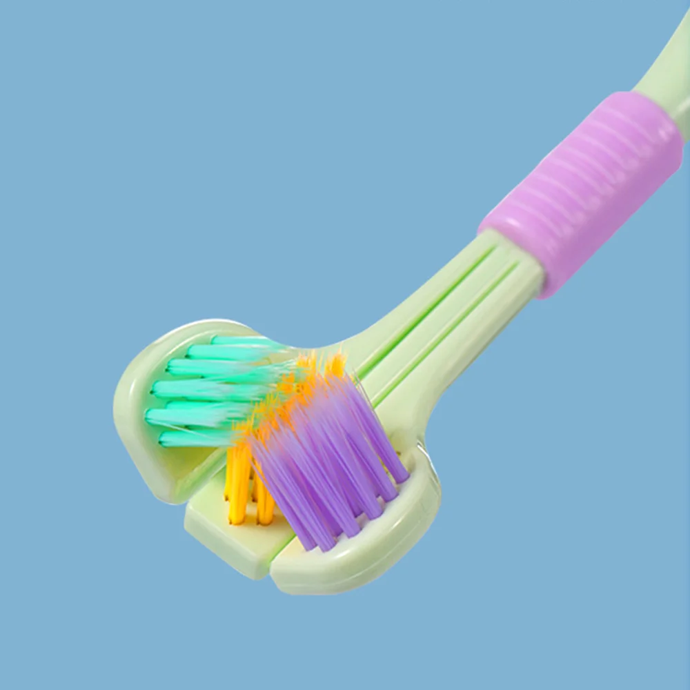 Brosse à dents à poils souples à trois côtés, brosse à dents ultra fine, soins bucco-dentaires, nettoyant pour la santé buccale, sécurité des dents