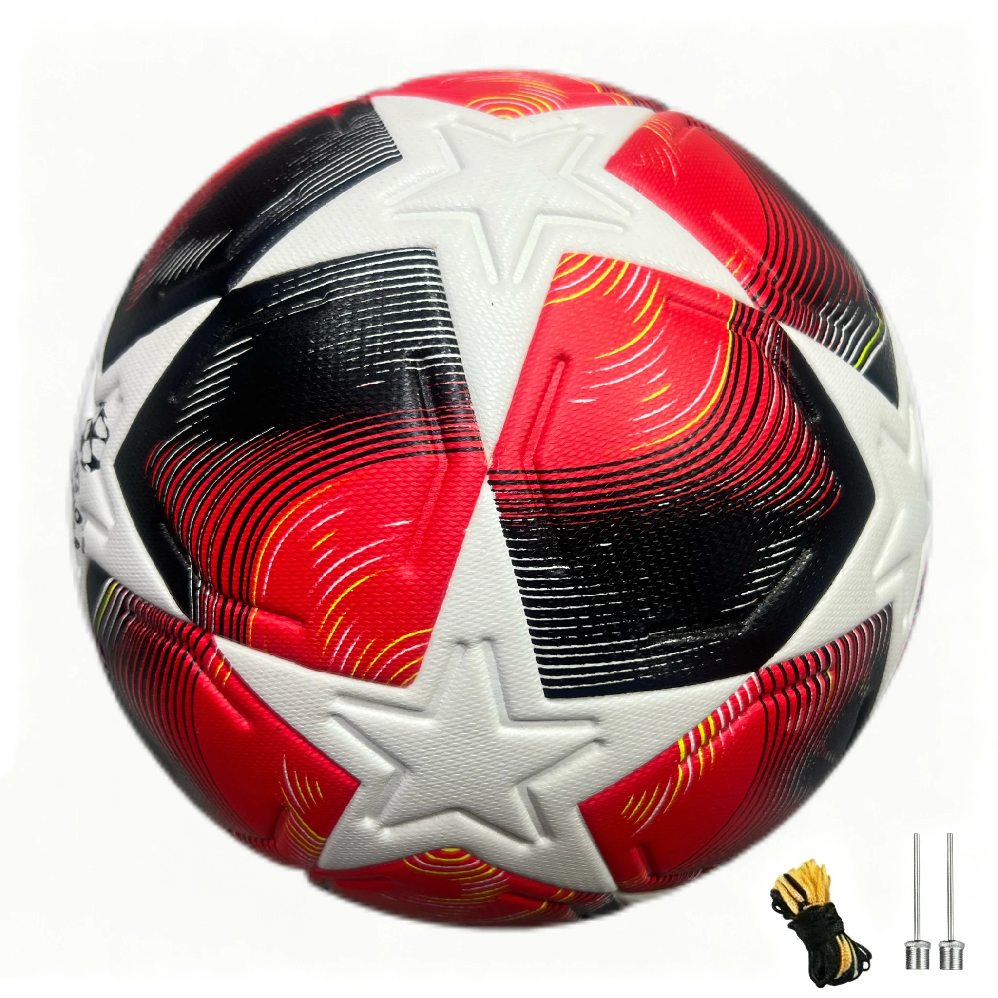 Professional Standard Size 5 Football for Outdoors Sports Match Training Seamless Ball for Competition And Practice