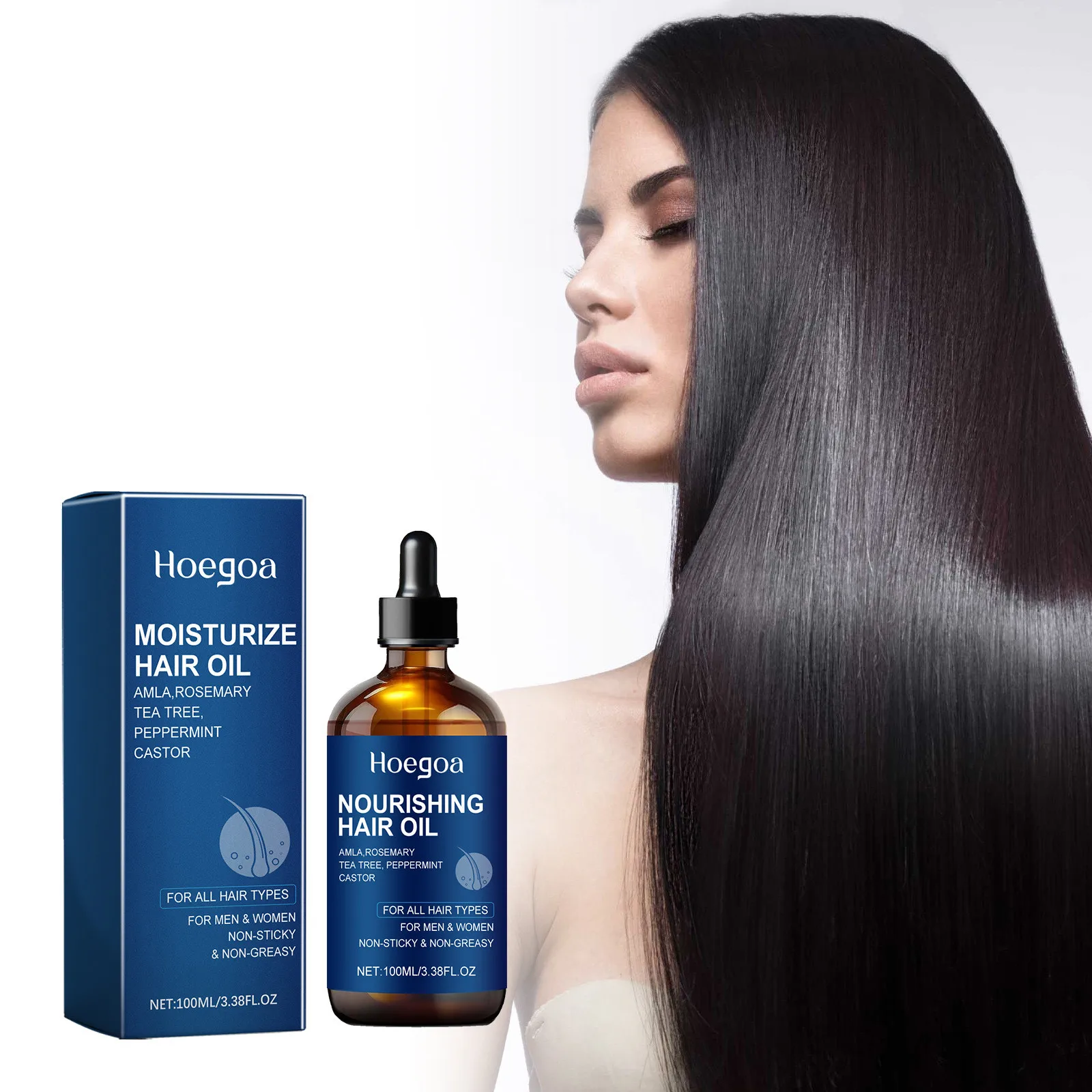 Repair Hair Essential Oil Deep Nourishment Damage Roots Split Smoothing Silky Strengthen Straightening Hair Shiny Hair Care Oil