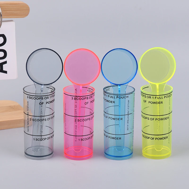Plastic Dental Alginate Spoon Measuring Scoop For Liquid Dental Lab Oral Impression Material Mixing Cup Powder Surveying Tools