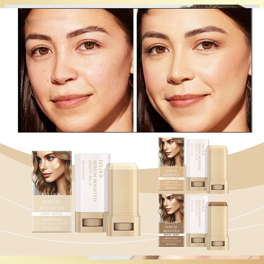 كريم الأساس عصا بلسم التجميل المصل تعزيز الجلد تينت عصا الصلبة عصا ترطيب مصل كونتور الوجه ملون الأساس T3W6 #6