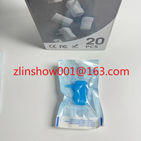 45mm 20 pcs Tattoo Needle Washer Automatic Sensing Eyebrow Lip Makeup Rechargeable Tattoo Needle Cleaner Machine Accessories