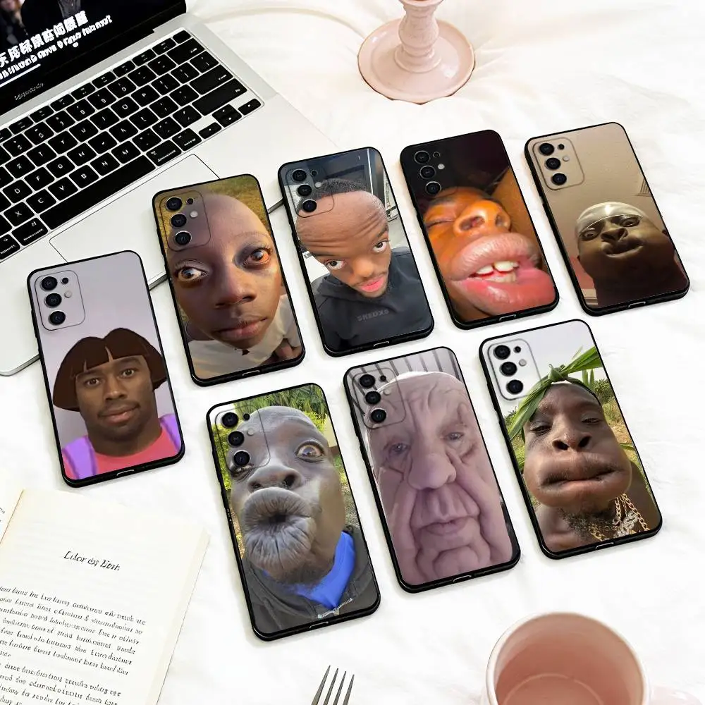 U-Ugly M-Man Funny   Phone Case For Samsung S 25,24,23,22,30,21,10,9,Ultra,Plus,Lite,FE,4,5 G Soft Black Case