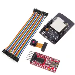 ESP32-CAM FT232 RED Development Board WiFi OV3660 Camera Module Bluetooth FT232RL USB To TTL Serial Converter 40Pin Jumper Wire