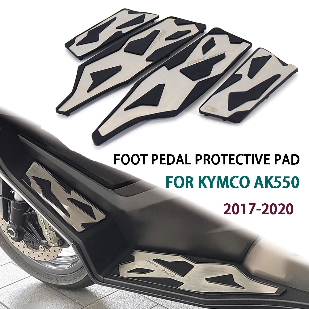 

Для KYMCO AK550 AK 550 ak550 20217 2018 2019 2020 защитная накладка на педаль мотоциклиста, противоскользящая накладка на педаль