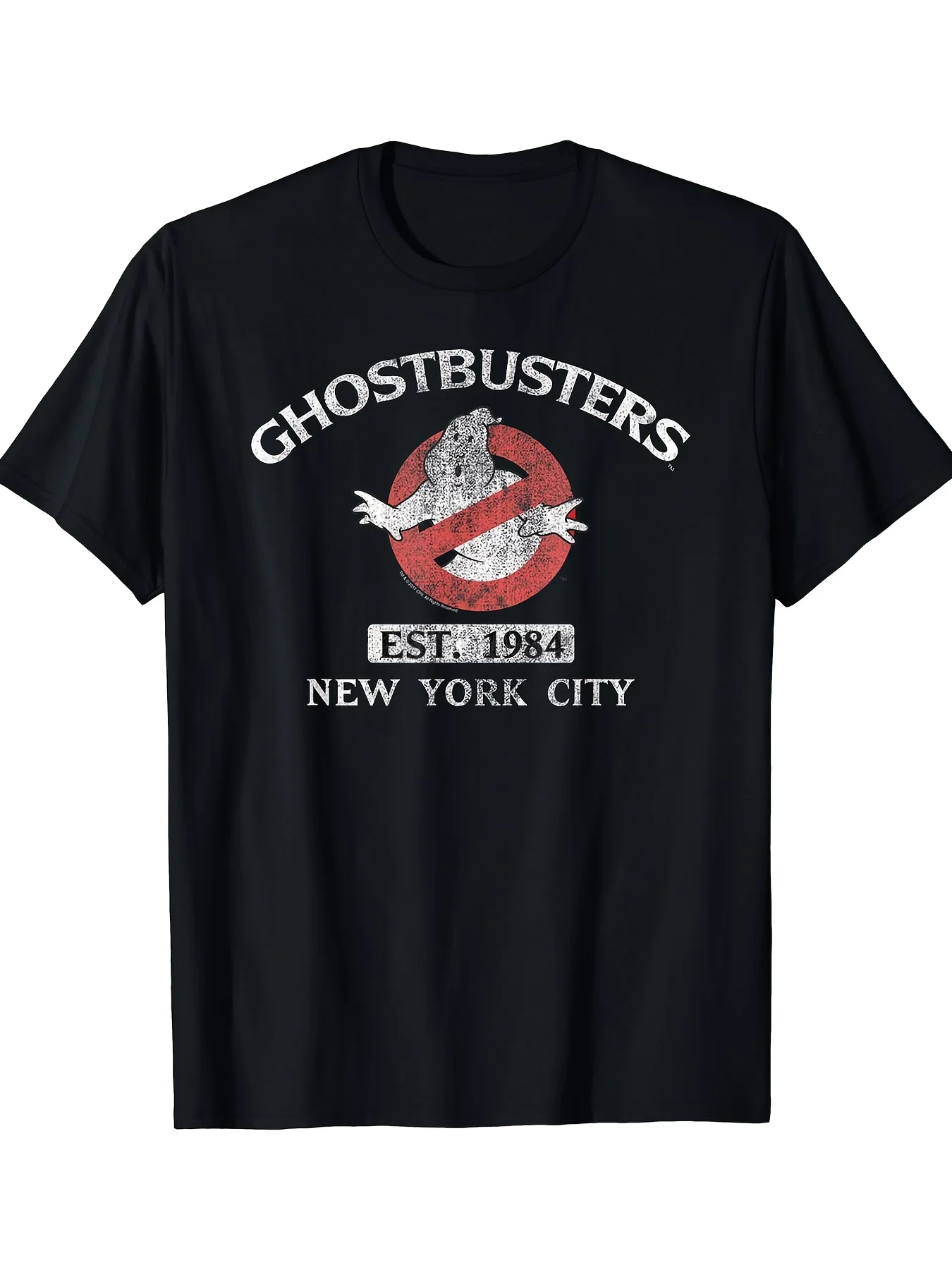تي شيرت Ghostbusters 1984 NYC - تي شيرت بشعار Vintage No Ghosts No Go