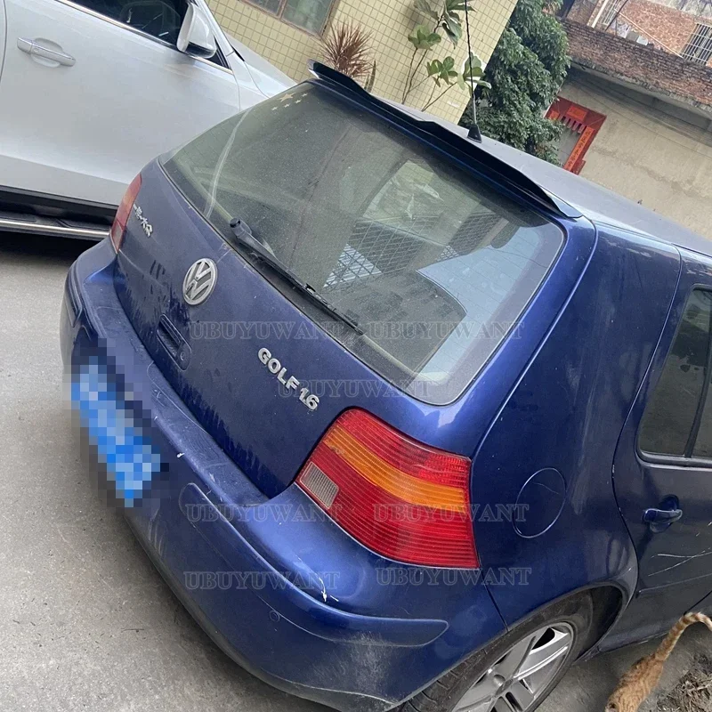 For 99-06 VW Golf 4 MK4 R32 BORA Hatchback Wholesale ABS Rear Trunk Lid Car Spoiler Ducktail Lip Wings view 3