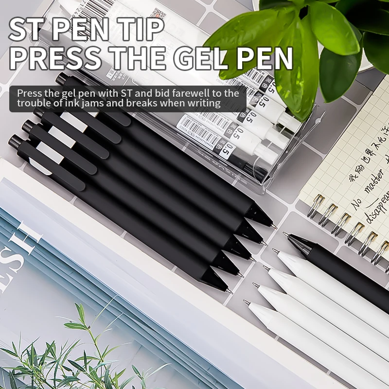 ZUIXUA 0.5ST Pen Tip Simplified Office Signature Brush Question Neutral Press Student Signature Pen