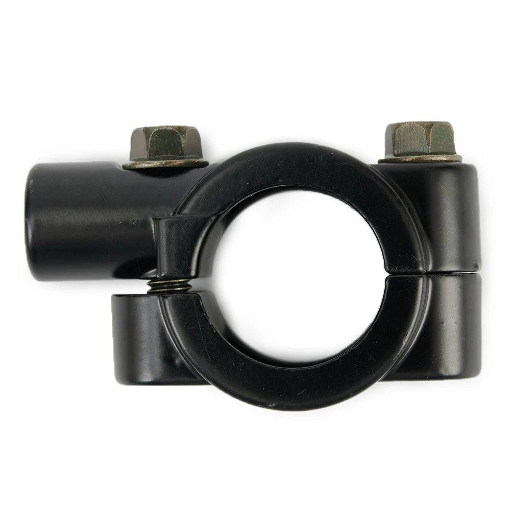 Sleek Black Mount Holder for 7 8 Handlebars Heavy duty Aluminium Construction Suitable for Motorcycles and Bicycles