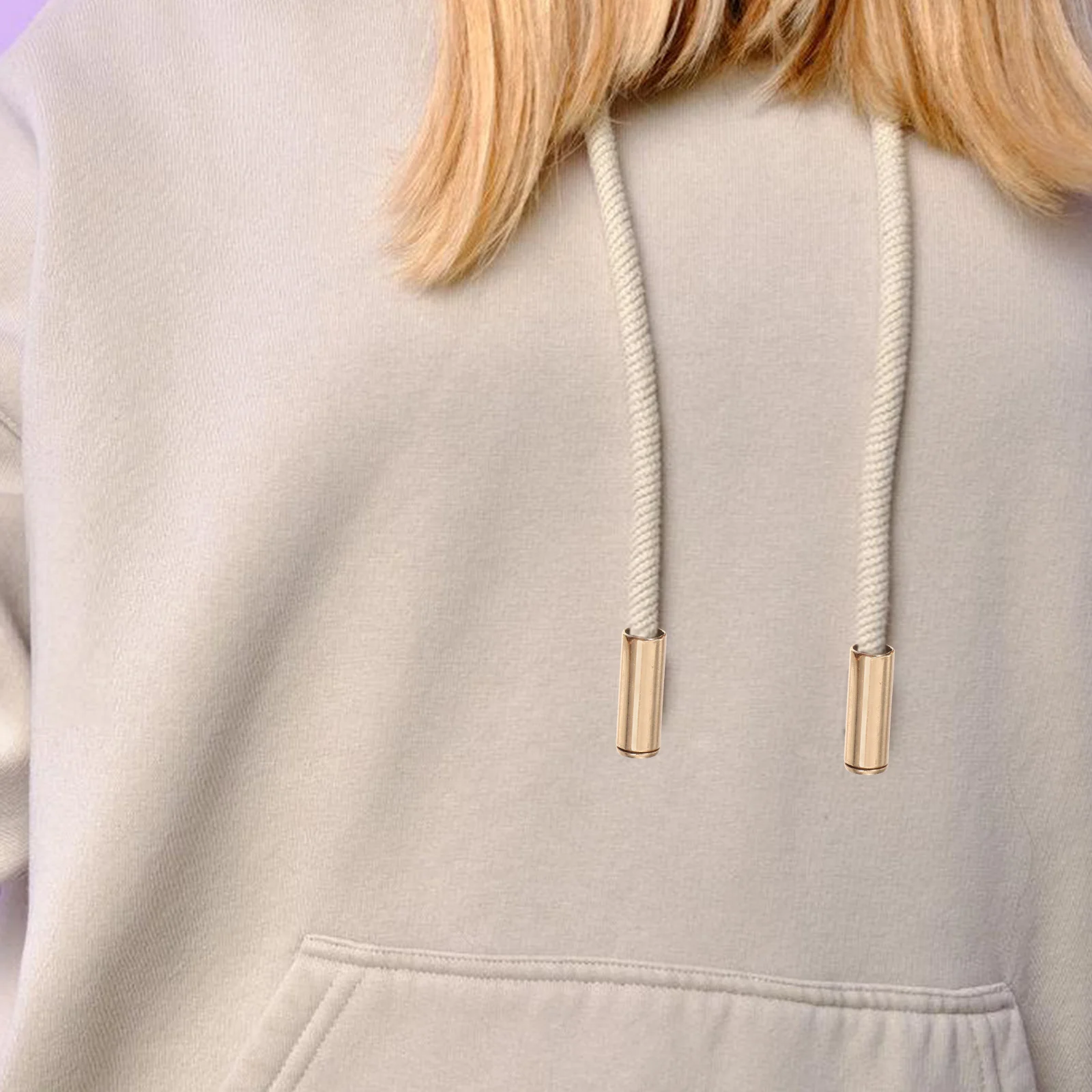 

12 Pcs Metal Buckle Pull Ring End Cap Zip Ties Shoelace Cord Ends Caps Rope Zinc Alloy Aglets for Hoodies