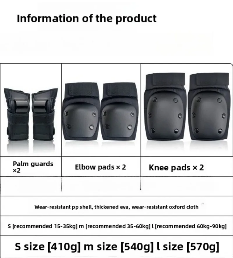 Protectores deportivos Ciclismo extremo Patinaje sobre ruedas Rodilleras Skateboarding Rodilleras Patinaje Coderas
