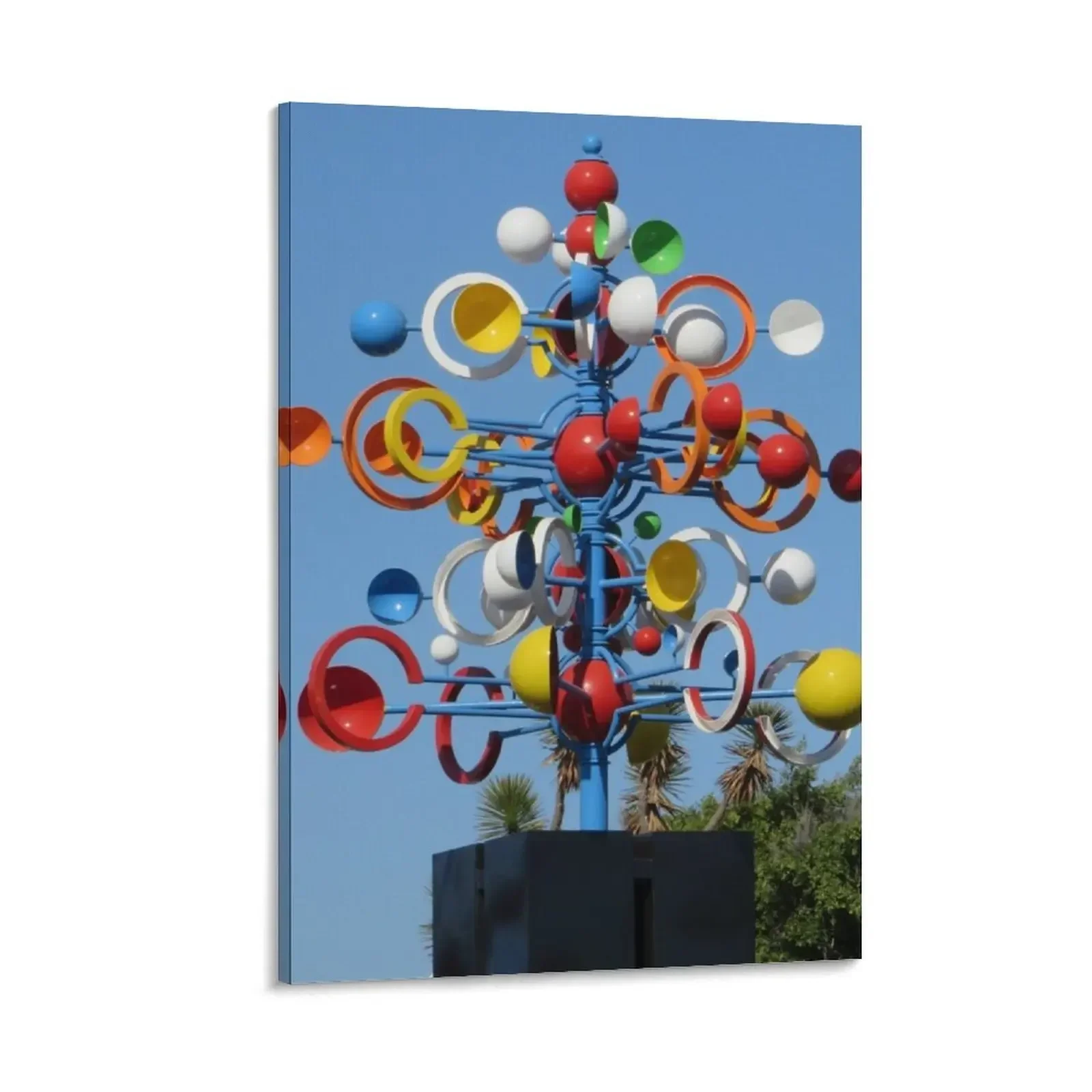 

Cesar Manrique Circular Wind Sculpture Canvas Painting anime posters vintage home decor Decoration