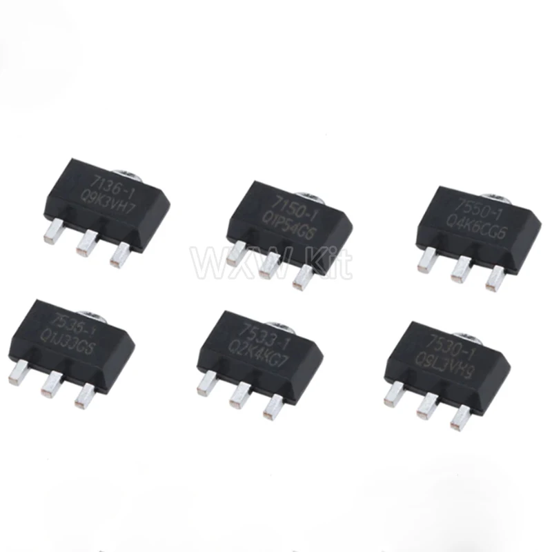 10PCS HT7133 HT7333 HT7350 HT7833 HT7533 HT7830 HT7130 HT7530 SOT-89 SOT 7133-1 7333-1 7350-1 7833-1 7533-1 7830-1 7130-1 7530-1