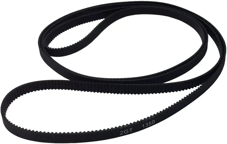 Pack of 2pcs 2GT Driver Belt 1350-2GT-6 Timing Belt in Closed Loop Rubber L=1350mm W=6mm 675 Teeth