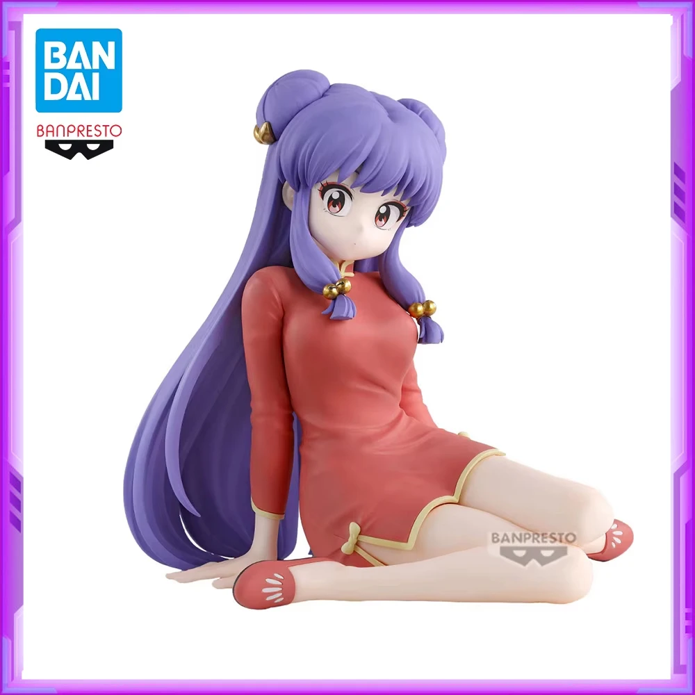 Original BANDAI Banpresto Relax time Ranma Nibun-no-Ichi Shampoo PVC Anime Figures Action Figure Model Toys Christmas Gifts