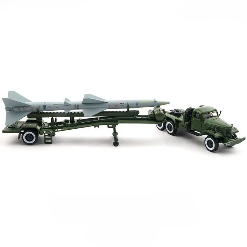 

XCARTOYS 1/64 Scale Alloy Toy Chinese-made Military Red Flag 2 Surface-to-air Missile Transporter Model A Perfect Gift for Boys