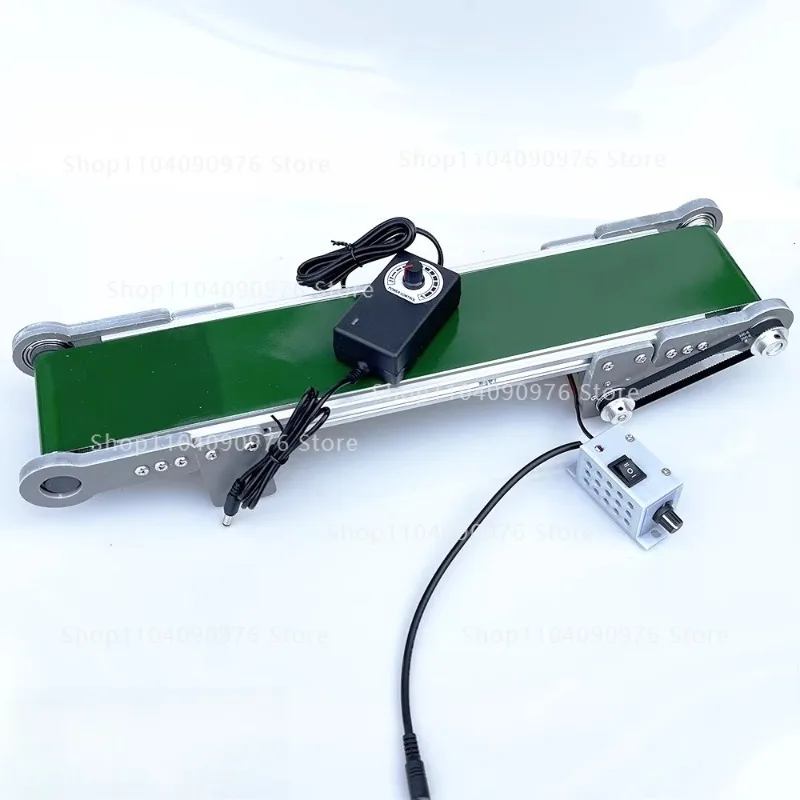 

Настольный мини-конвейер из ПВХ с регулировкой скорости, прямого и обратного хода, с подвеской, модель для научно-популярных проектов, фрикционный, DIY