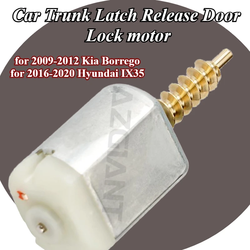 

AZGIANT FC-280SC-20150 Car Trunk Latch Release Door Lock motor for Kia Borrego 2009-2012 Hyundai IX35 2016-2020 High torque kit