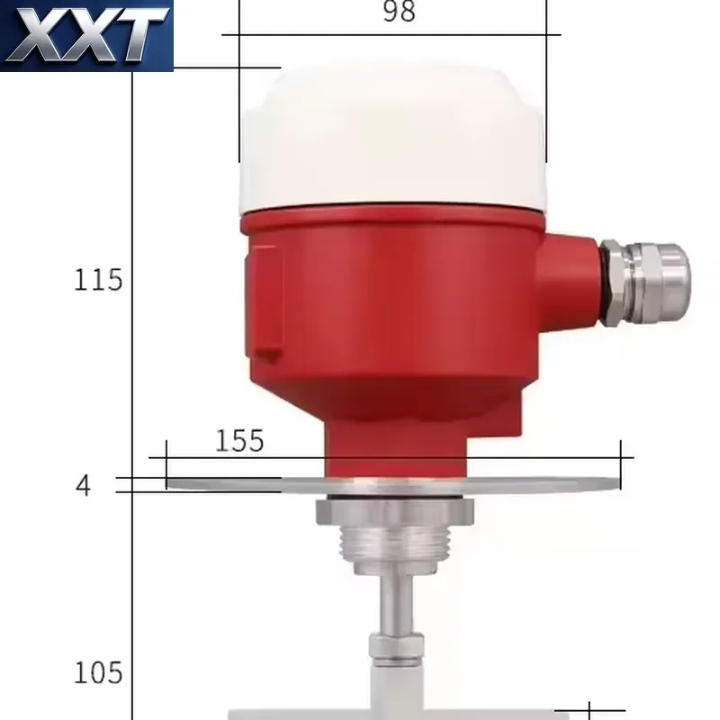XXT Resistance Rotary Powder Cement Upper and Lower Silo Level Sensor Switch Sensor Controller Relay