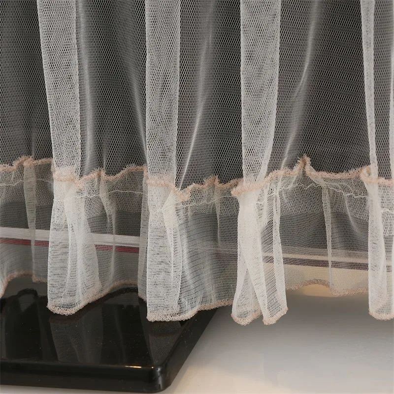 المنزل تلفاز LCD غطاء غبار معلقة نوع دون خلع غطاء الغبار القماش الدانتيل القماش للتلفزيون المنزلي غطاء غبار ZG317 #5