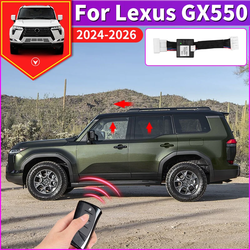 

For Toyota Lexus gx550 550 accessories 2024 2025 series One-Click Automatic Window Lifter upgrade Modification Parts Tuning