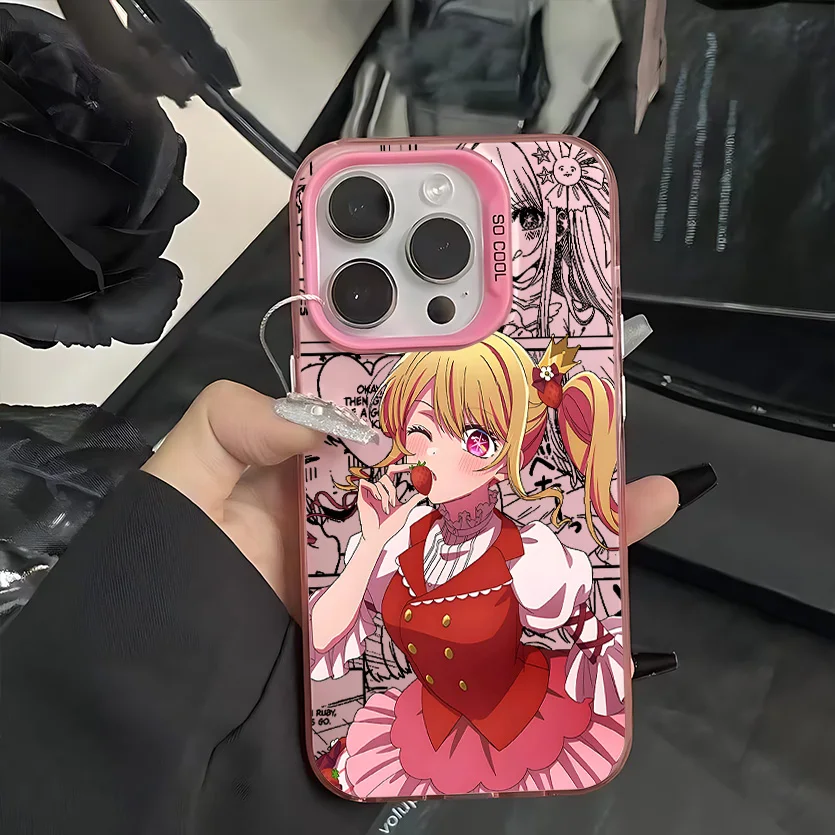 Hot Oshi no Kos Phone Case for Infinix Hot Note Zero 60i 60 50 40 30 30i 20 20s 12 12i Smart 10 9 8 7 Pro Plus 4G 5G Back Cover - view 2