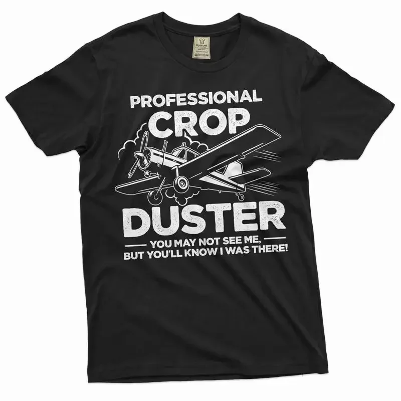 Men's Funny Crop Duster T shirt Airplane Joke Farting Farter