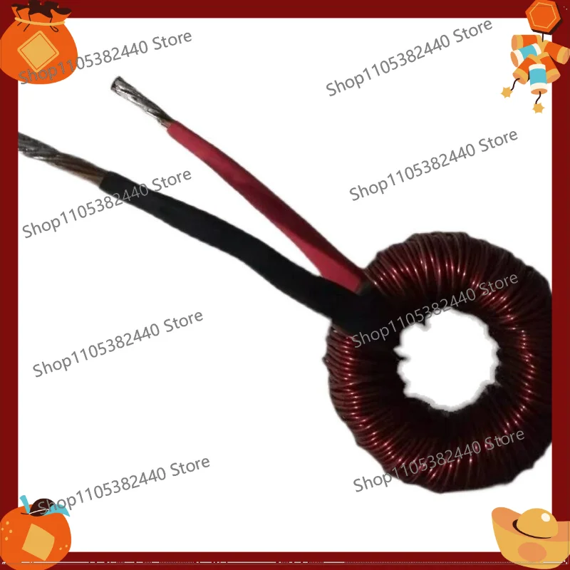 100A 47µH Sendust Core Inductor for Pure Sine Wave Inverter, High Current Toroidal Choke