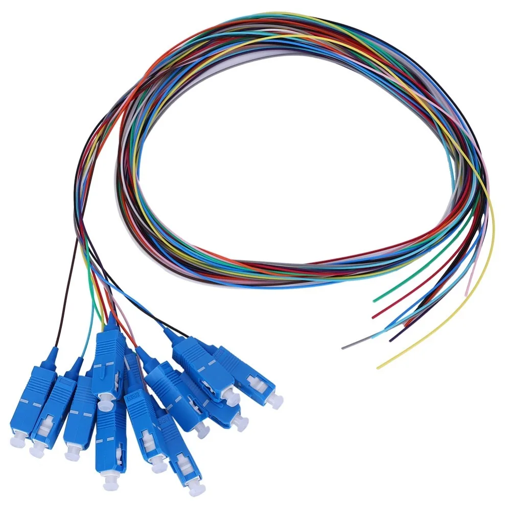 

SC/UPC Fiber Pigtail Cable Square Head Single Mode 12-Cores Single Mode Fiber 1.5M SC/UPC Fiber Pigtail Cable