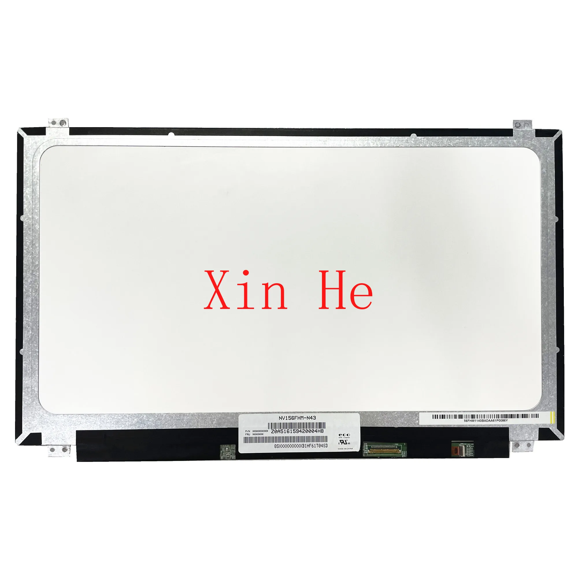 

15.6'' IPS NV156FHM-N43 fit LTN156HL01 LP156WF6-SPB1 B156HAN01.1 B156HAN01.2 Laptop LCD Screen 72% NTSC 1920*1080 EDP 30 Pins