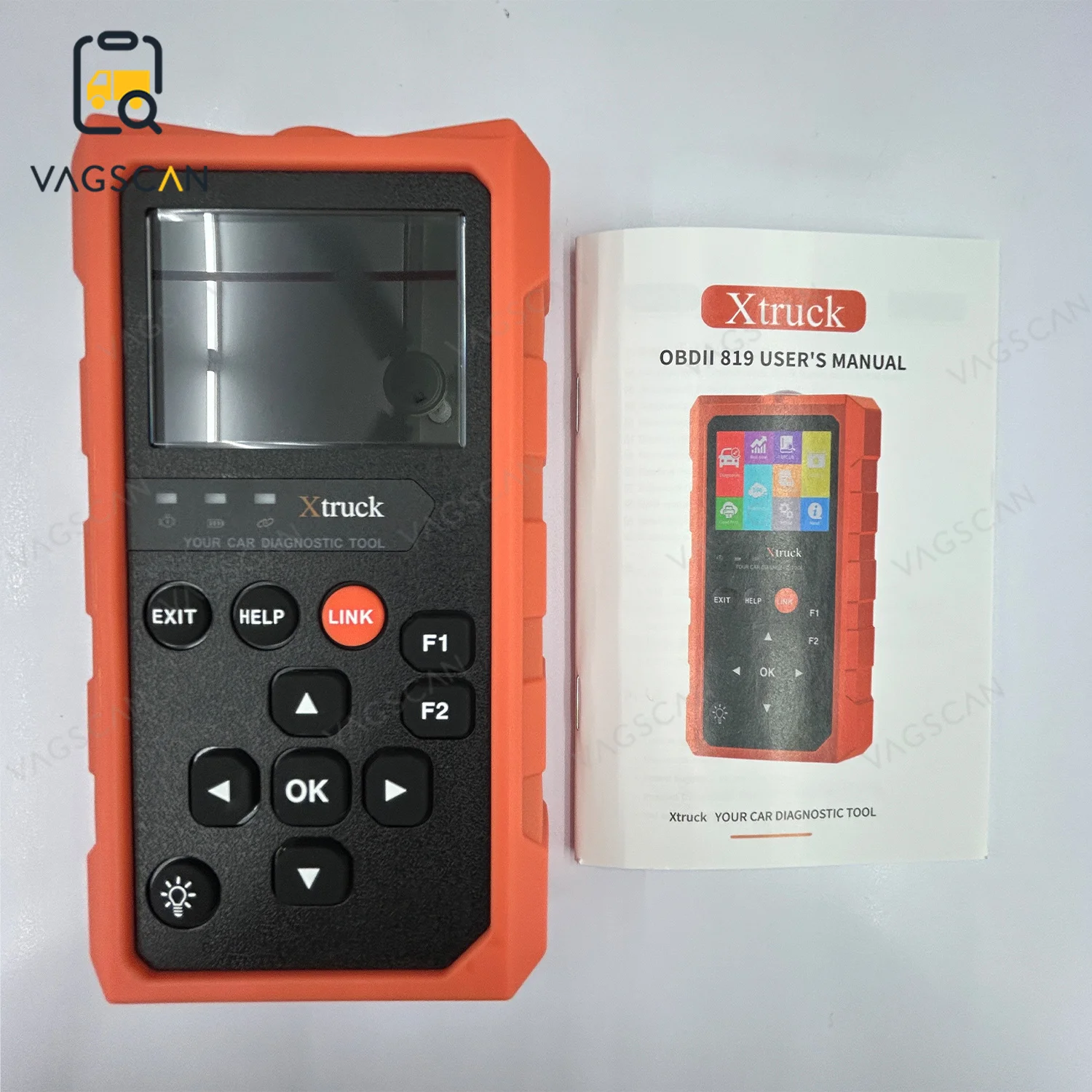 Xtruck 819 Wireless  OBD2 Scanner for Android and iPhone OBDII EOBD Code Reader Enhanced Car Engine Light Diagnostic Tool